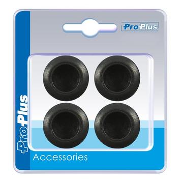 Estremità palo tenda 25mm 4 pezzi in blister