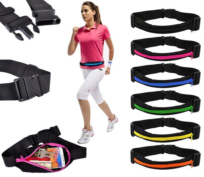 eStore  Sportgürtel / Bauchtasche - Blau 