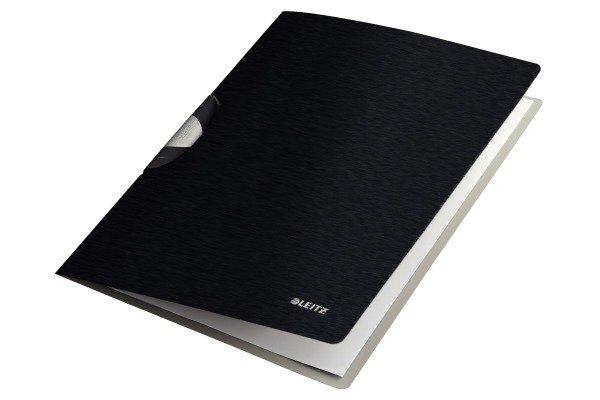 Image of LEITZ Klemmhefter Style A4 41650094 Color Clip, schwarz 40 Blatt LEITZ Klemmhefter Style A4 41650094 Color Clip, schwarz 40 Blatt