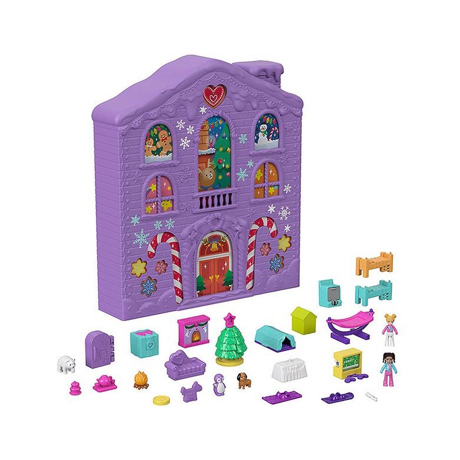 polly pocket  Holiday Advent House 