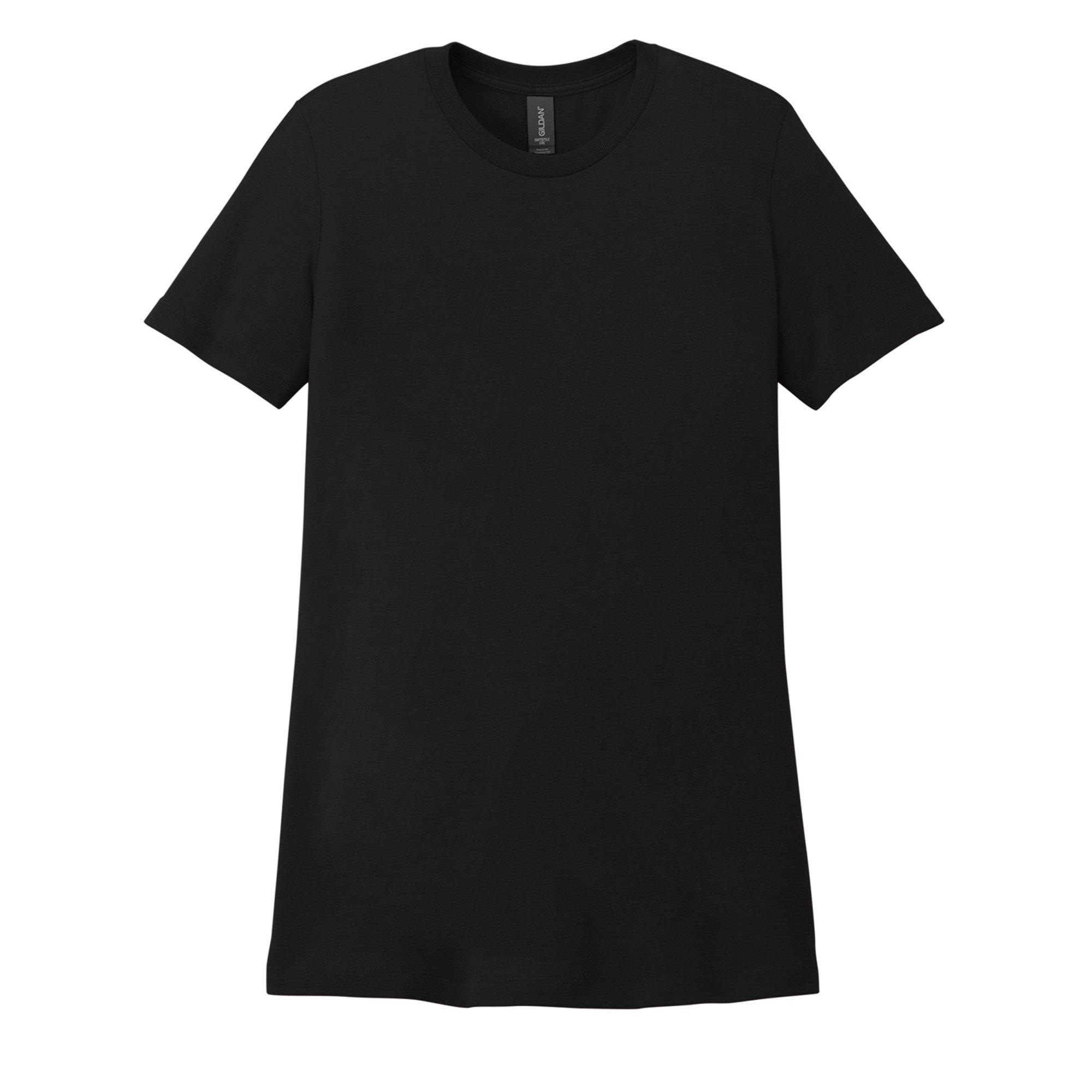 Image of Tshirt Weiche Haptik Damen Schwarz M