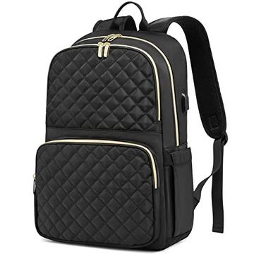 Sac à dos d'école élégant Grand sac à dos de jour Sac d'école imperméable avec compartiment pour ordinateur portable