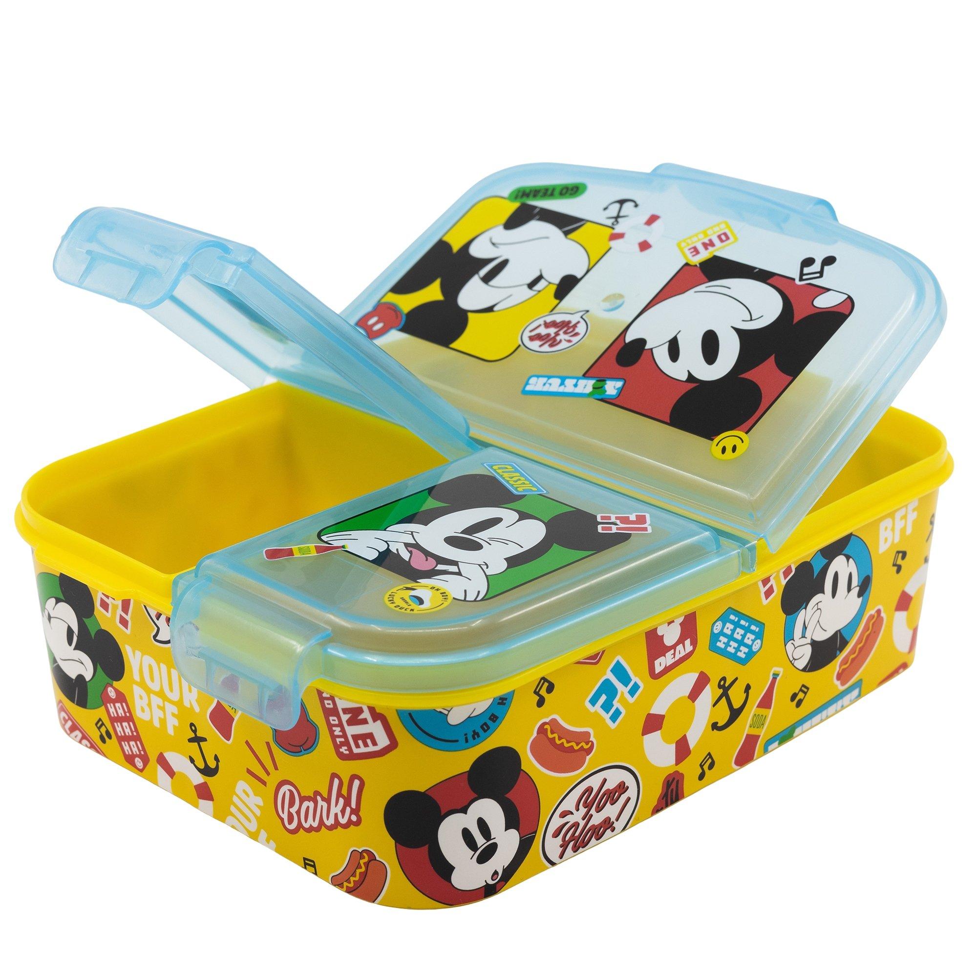 Stor Mickey Mouse Fun-tastisch - Lunchbox mit Fächern  