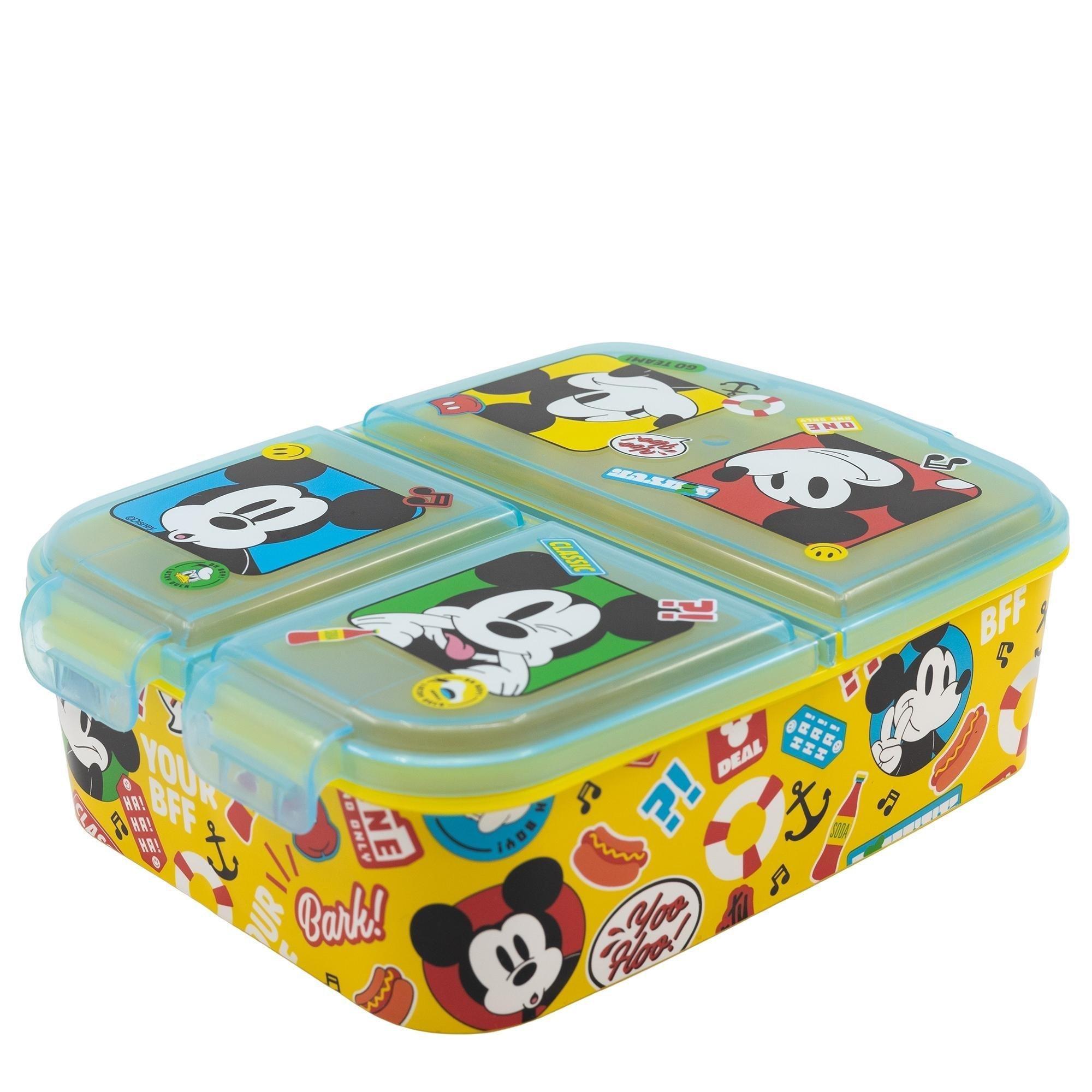 Stor Mickey Mouse Fun-tastisch - Lunchbox mit Fächern  