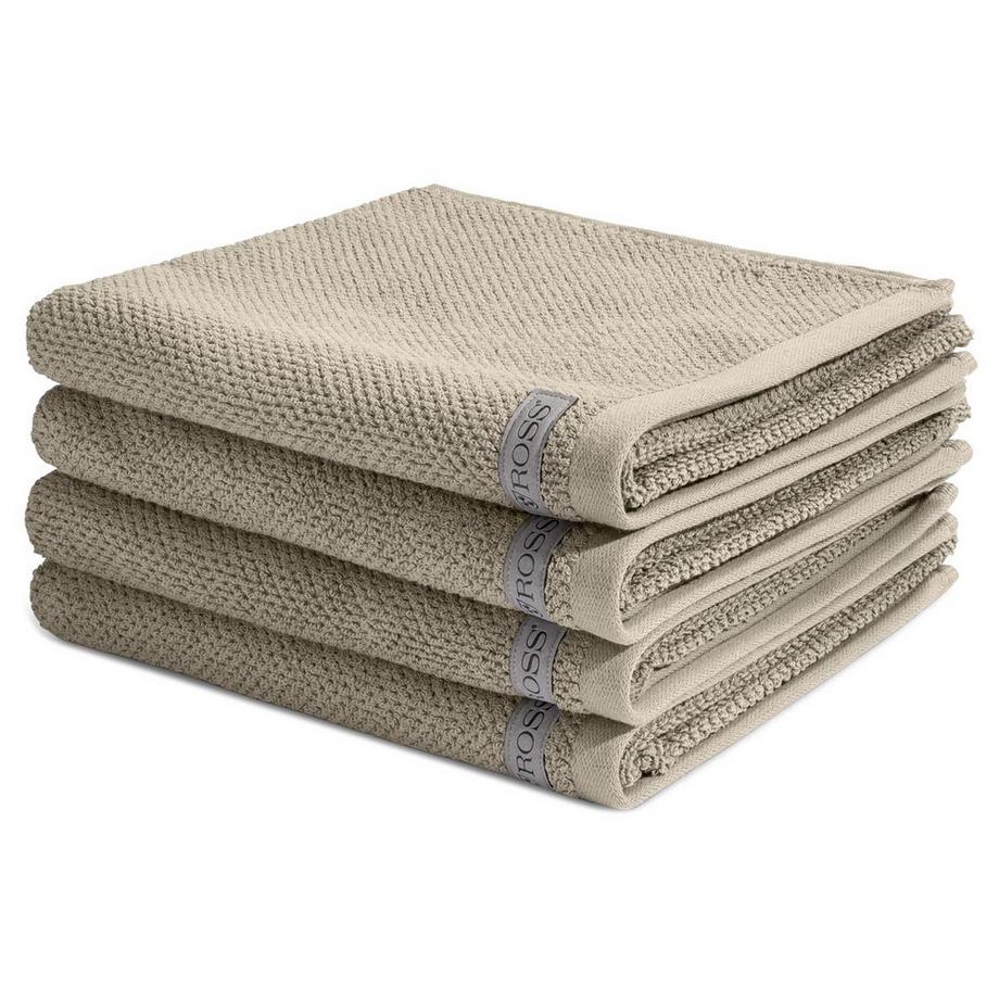 Selection - Organic Cotton - 4 X Handtuch im Set