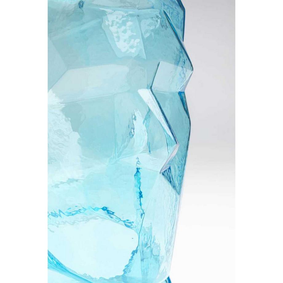 KARE Design Vase Prisma Face bleu clair 30  