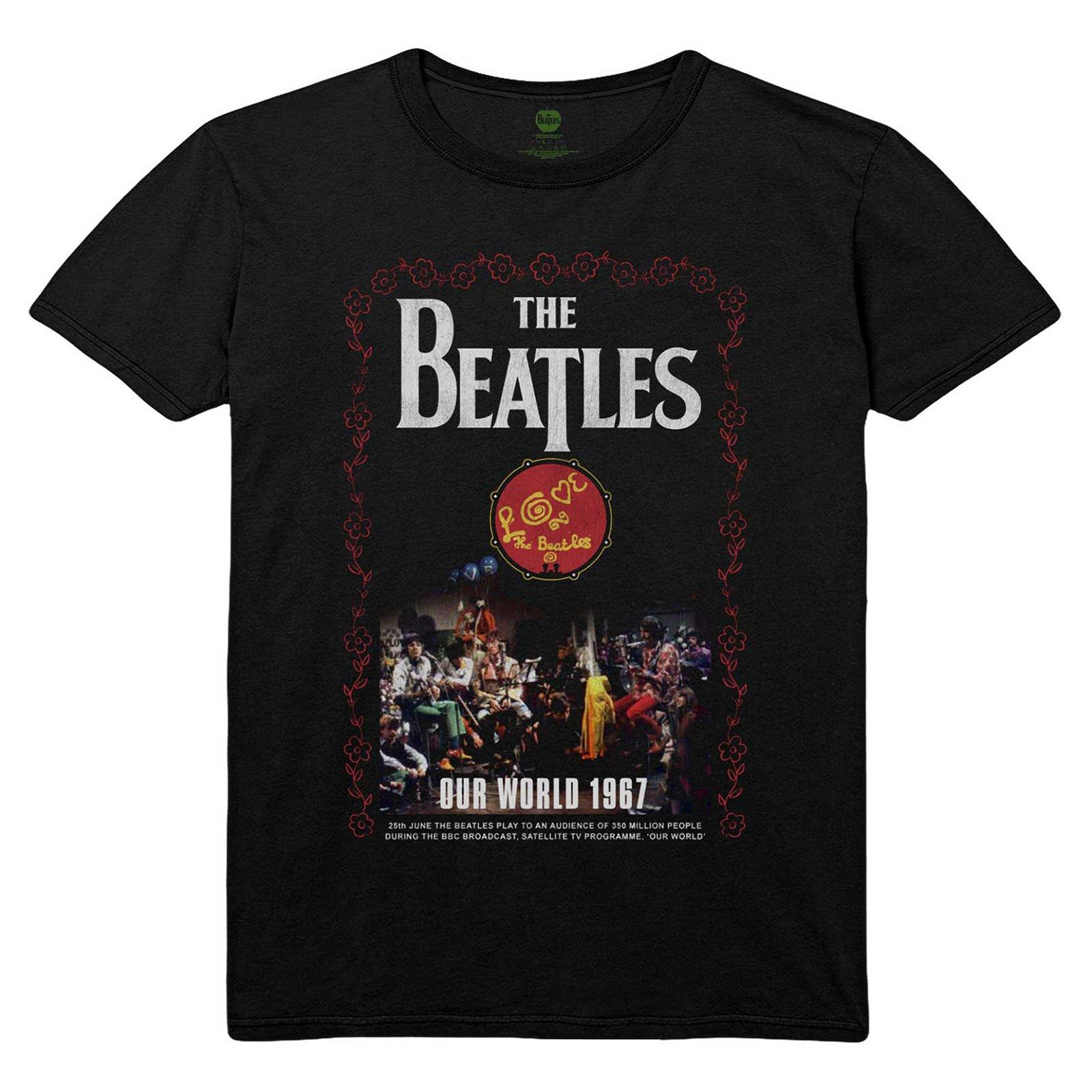 The Beatles  Tshirt OUR WORLD 