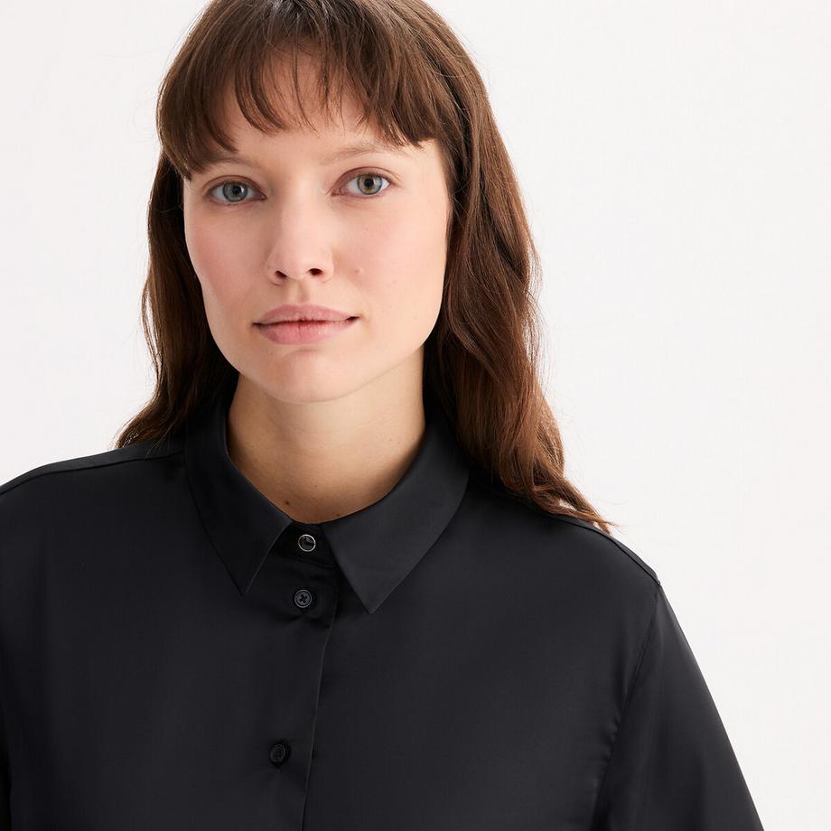 La Redoute Collections Camicia Blusa Raso Maniche Lunghe  