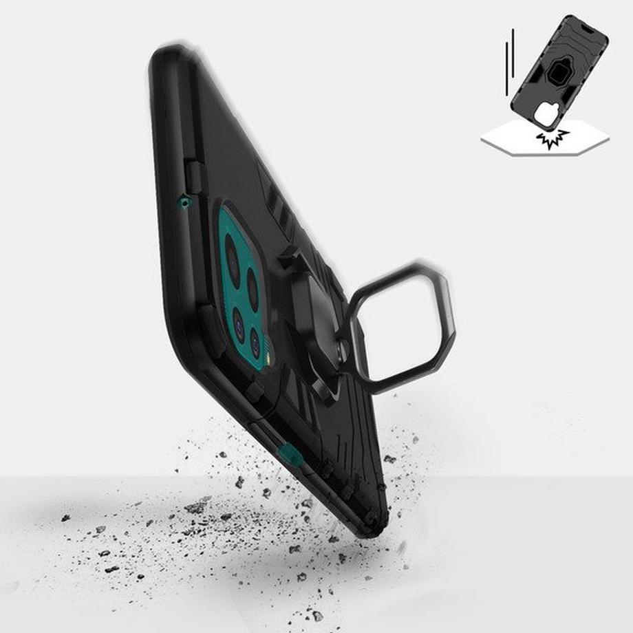 Avizar  Coque Antichoc Samsung Galaxy M62 Noir 