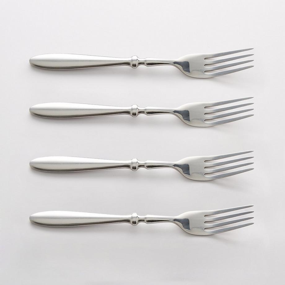 La Redoute Intérieurs  4er-Set Gabeln RAKINEN aus Edelstahl 