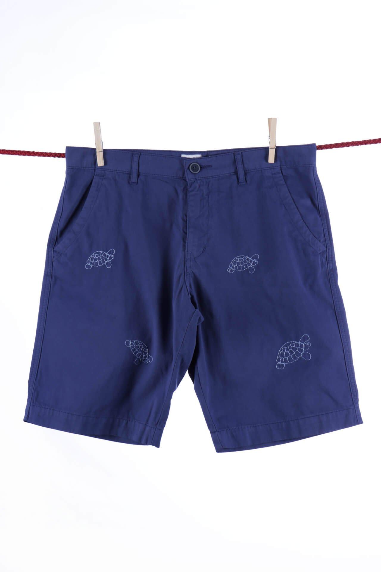 Image of Overseas Turtle Bermuda-shorts Herren Dunkelblau S