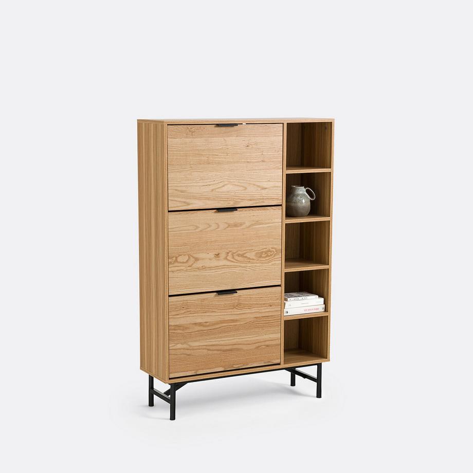 La Redoute Intérieurs Meuble à chaussures 3 portes  