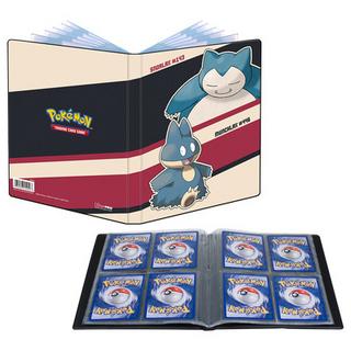 Ultra PRO  Pokémon Karten-Portfolio Snorlax & Munchlax (4-Pocket) 