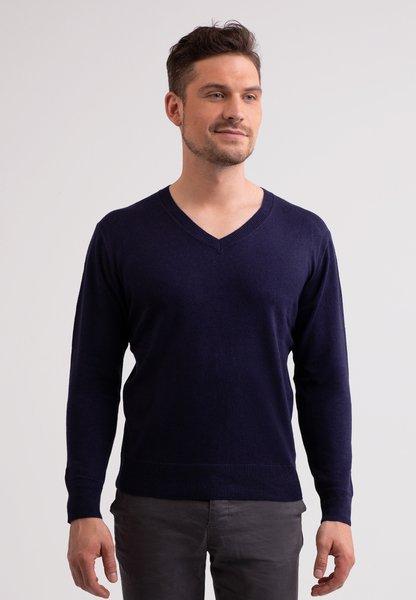 CASH-MERE.CH  Kaschmir V-Ausschnitt Pullover 