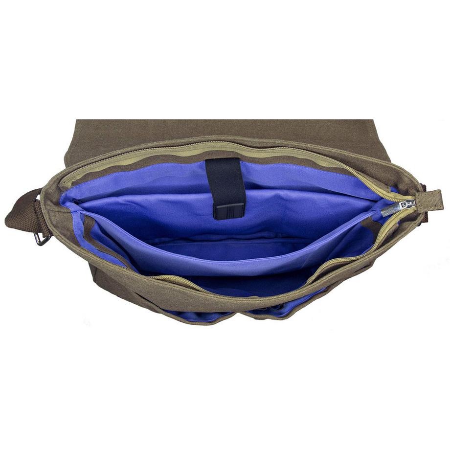 Only-bags.store Wasserdichte Canvas Umhängetasche Aktentasche Laptoptasche  