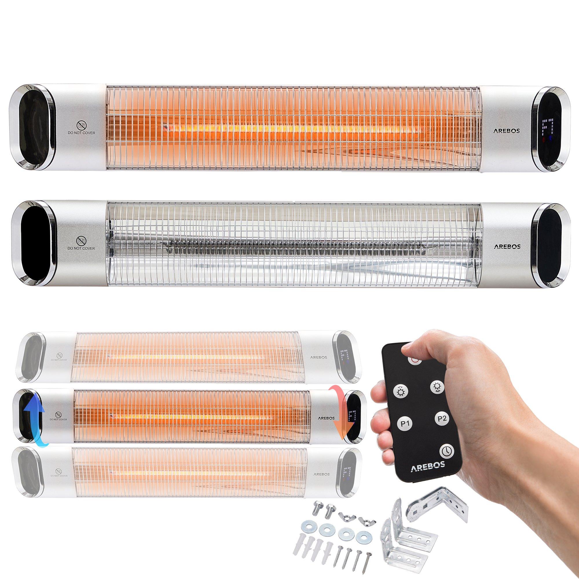 Image of Infrarot Heizstrahler Wärmestrahler mit Fernbedienung 2000 W Infrarot Heizstrahler Wärmestrahler mit Fernbedienung 2000 W