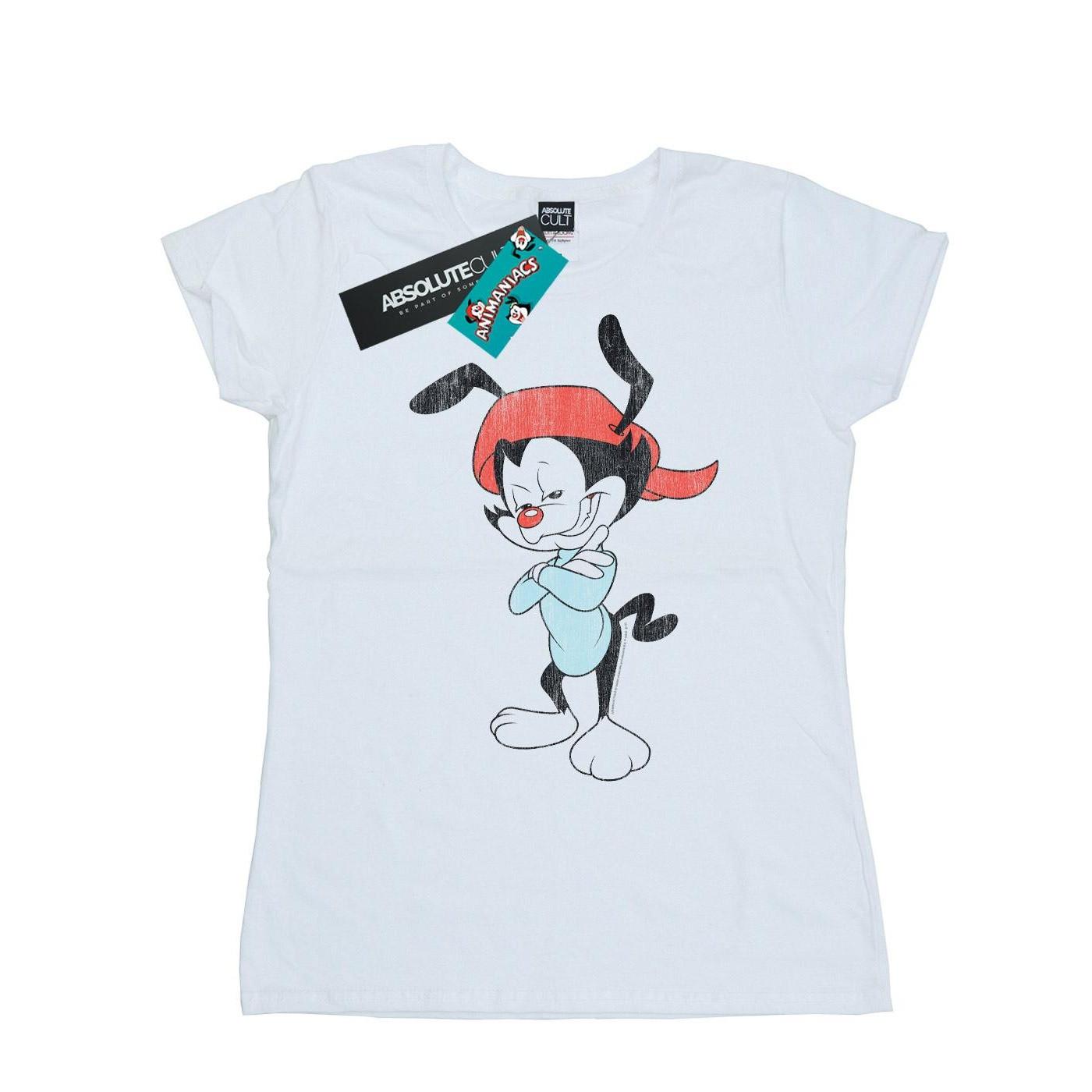 Image of Wakko Classic Pose Tshirt Damen Weiss XL