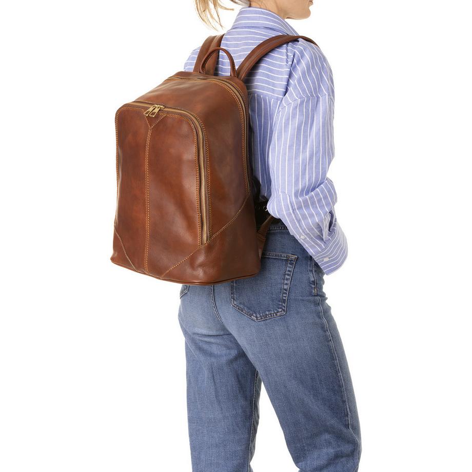 Viola Castellani Unisex Lederrucksack  