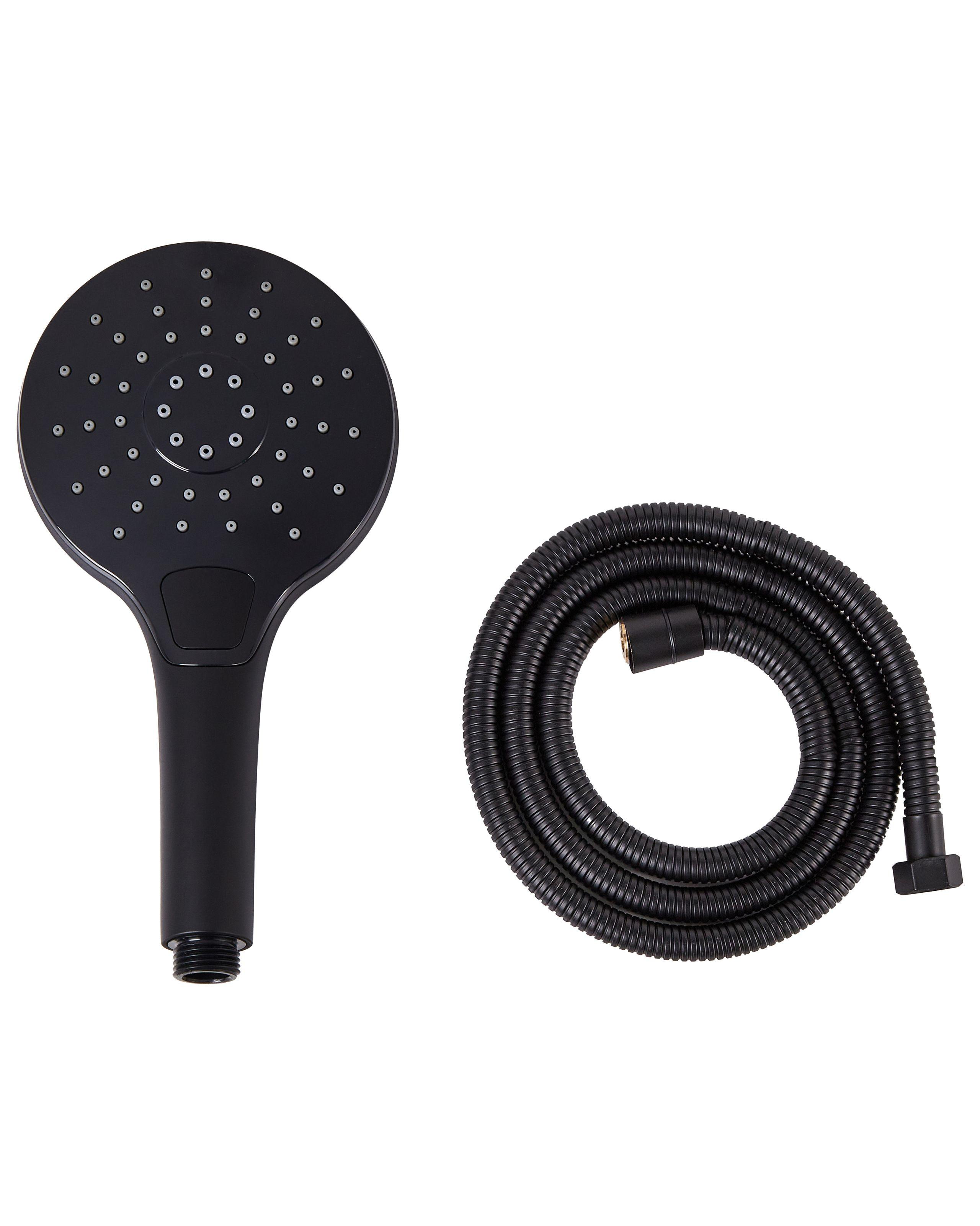 Beliani Duschkopf mit Schlauch aus ABS (robuster Kunststoff) Klassisch IQUIRA  