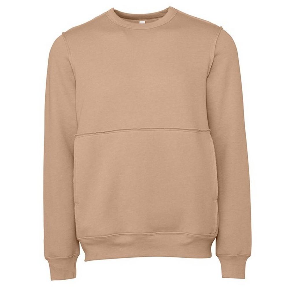 Bella + Canvas  Pullover, Rohe Nähte 