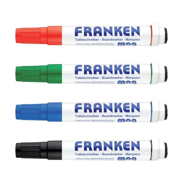 Image of Z1703 Marker 4 Stück(e) Schwarz, Blau, Grün, Rot Multicolor