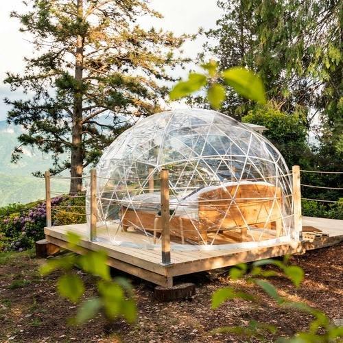 Image of Übernachtung In Der Bubble Suite - Inkl. Pool, Hotpot & Frühstück (für 2 Personen) Unisex