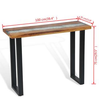 VidaXL Table console teck  