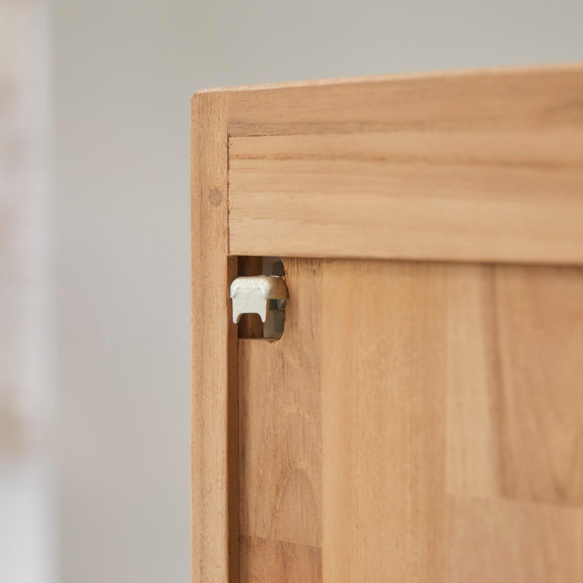 Tikamoon Hängeschrank aus massivem Teakholz Soho  