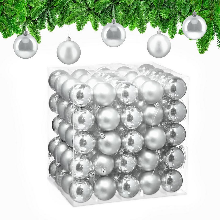 Set di palline per albero di Natale, 100