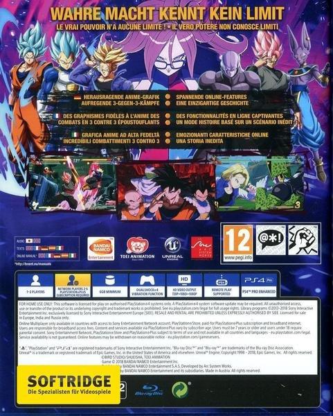 BANDAI NAMCO  DragonBall FighterZ 