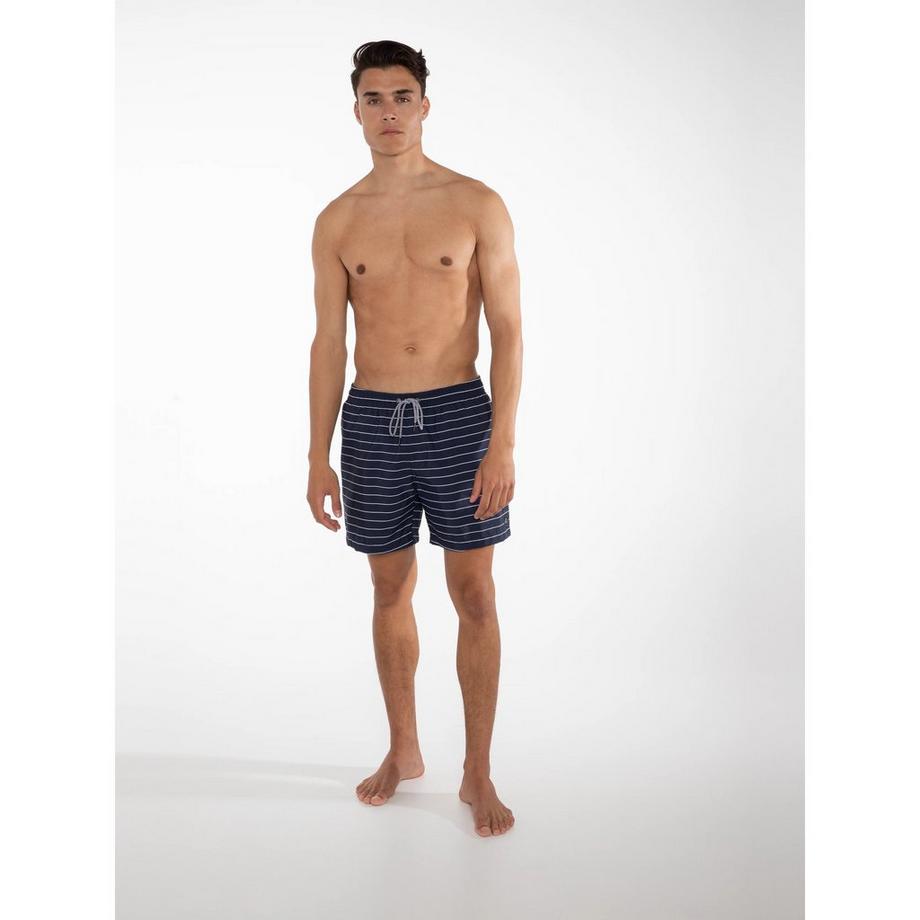 PROTEST Sharif Gestreifte Strandshorts  