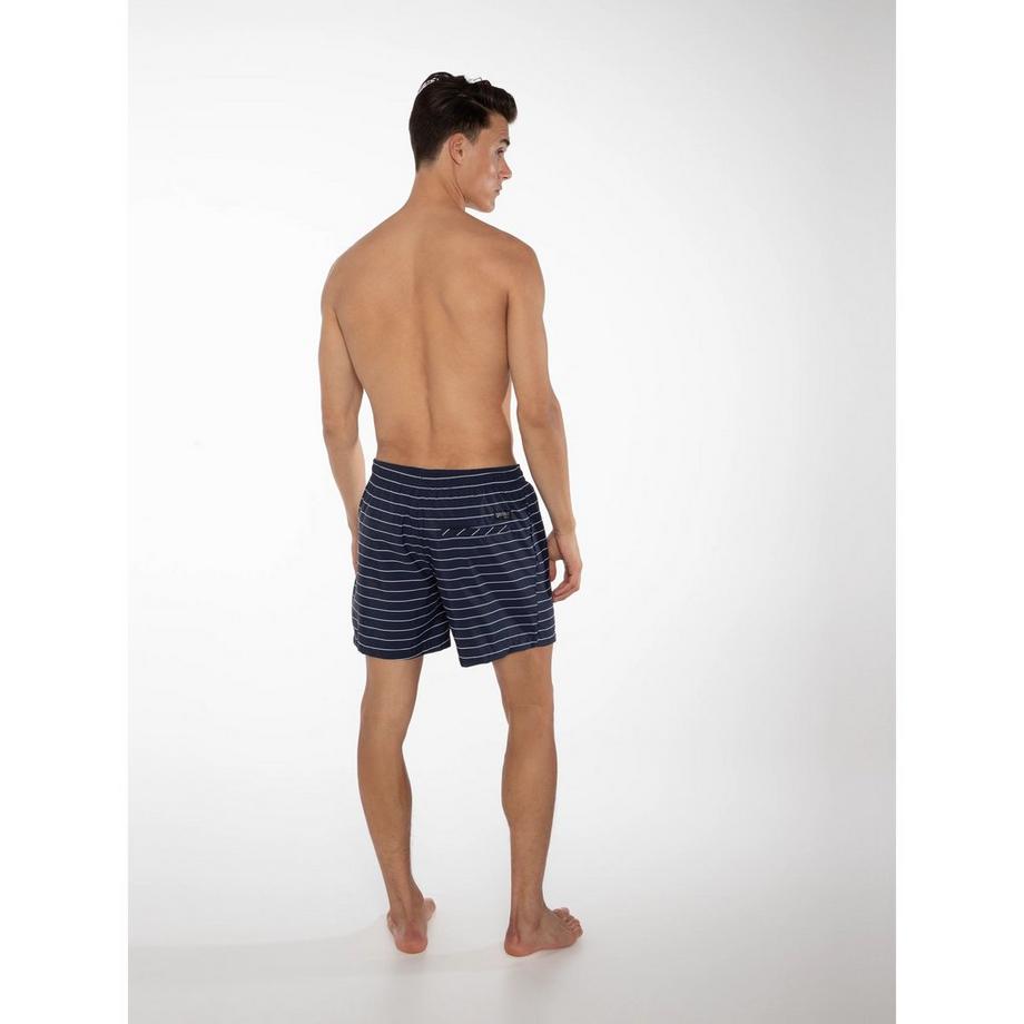 PROTEST Sharif Gestreifte Strandshorts  