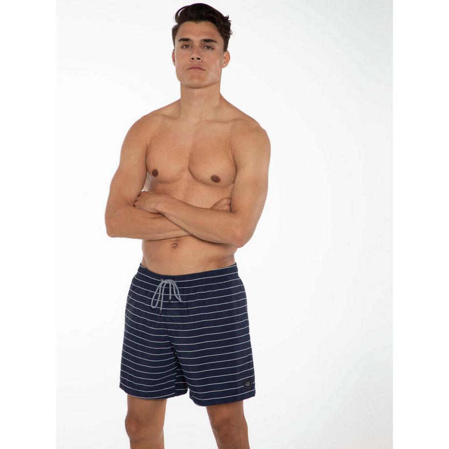 PROTEST Sharif Gestreifte Strandshorts  