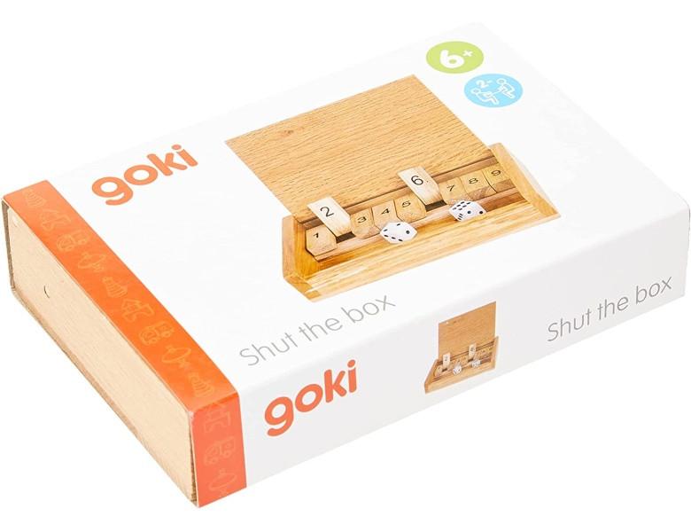 goki  Spiele Shut The Box Reisespiel 