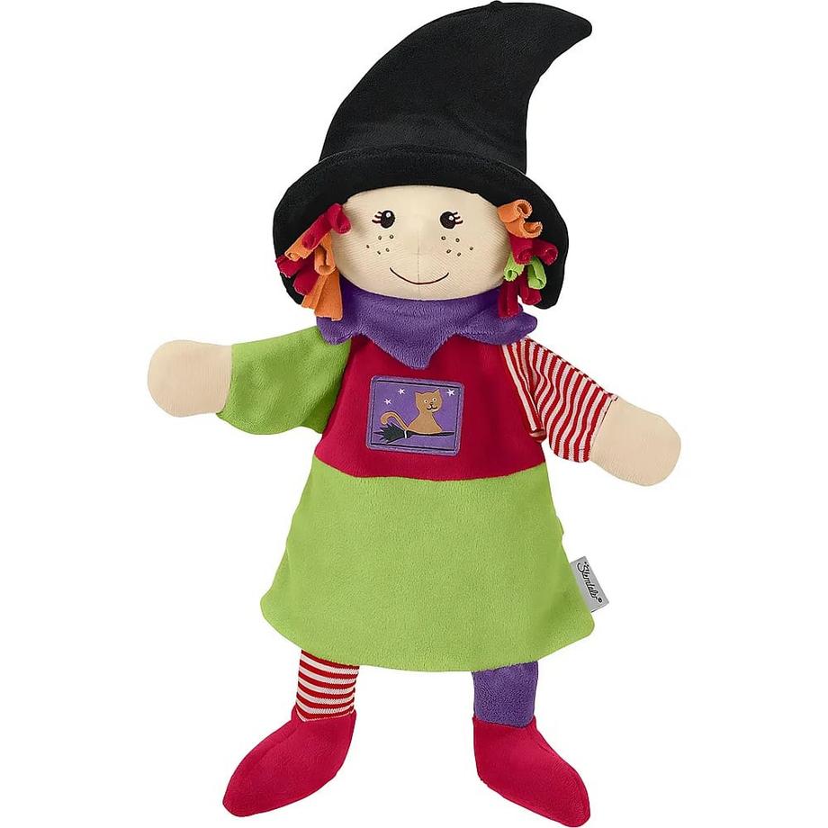 Handpuppe Hexe (34cm)