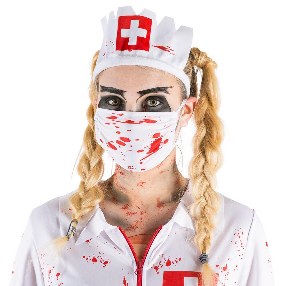 Tectake  Costume da donna - Infermiera sexy zombie 