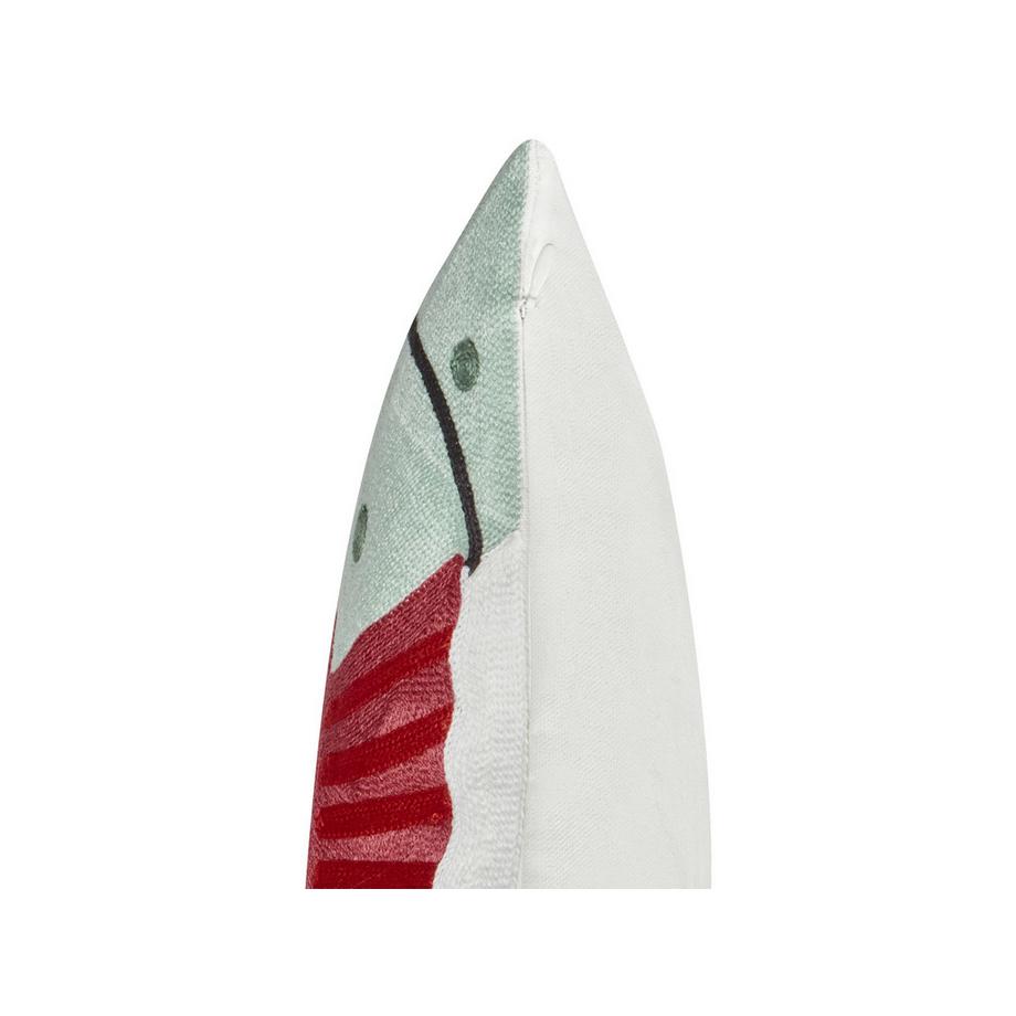 Beliani Dekokissen 2er Set aus Baumwolle Klassisch CUPCAKE  