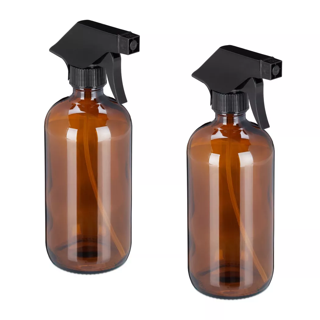 B2X - Sprühflasche Glas, 2er Set, One Size