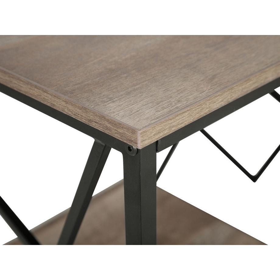 Beliani Beistelltisch aus Spanplatte Industriell FORRES  