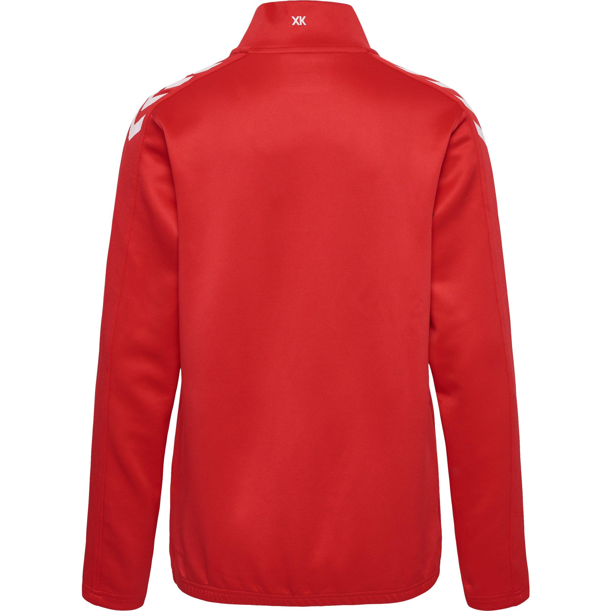 Hummel  giacca dea tuta con mezza zip humme core xk 