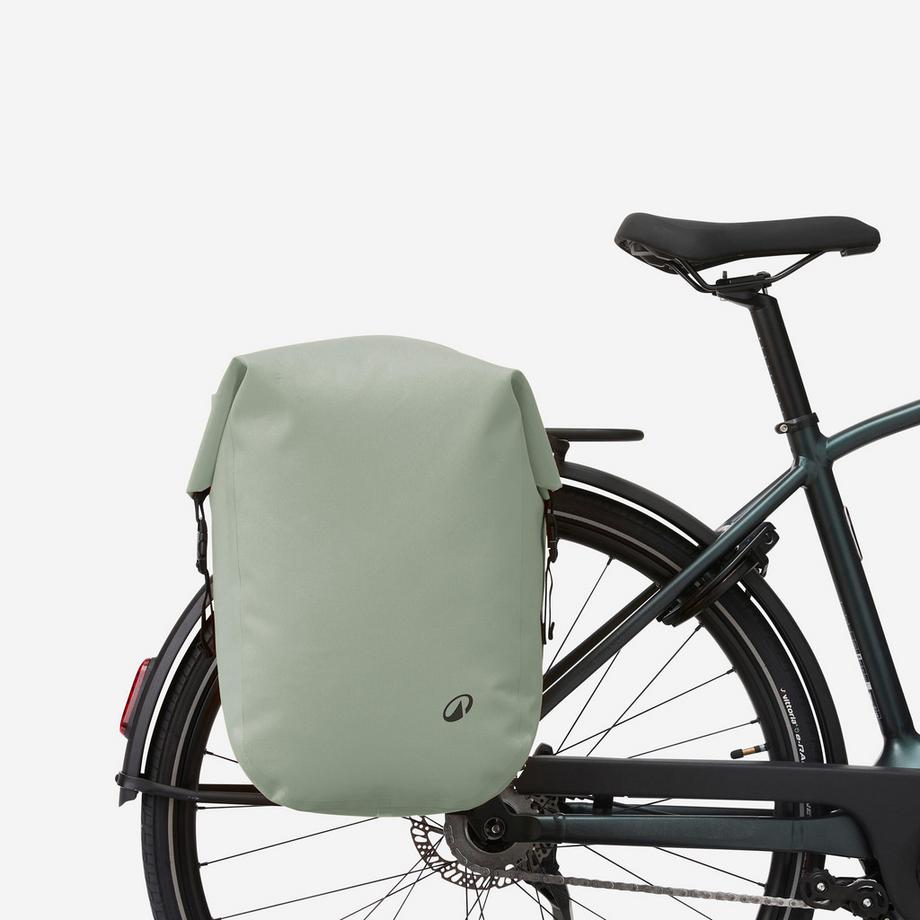 BTWIN  Sacoche de porte-bagages 27 litres étanche 