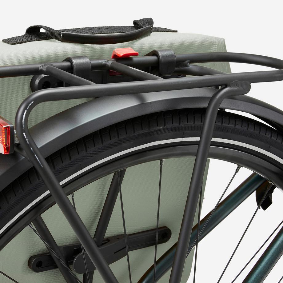 BTWIN  Sacoche de porte-bagages 27 litres étanche 