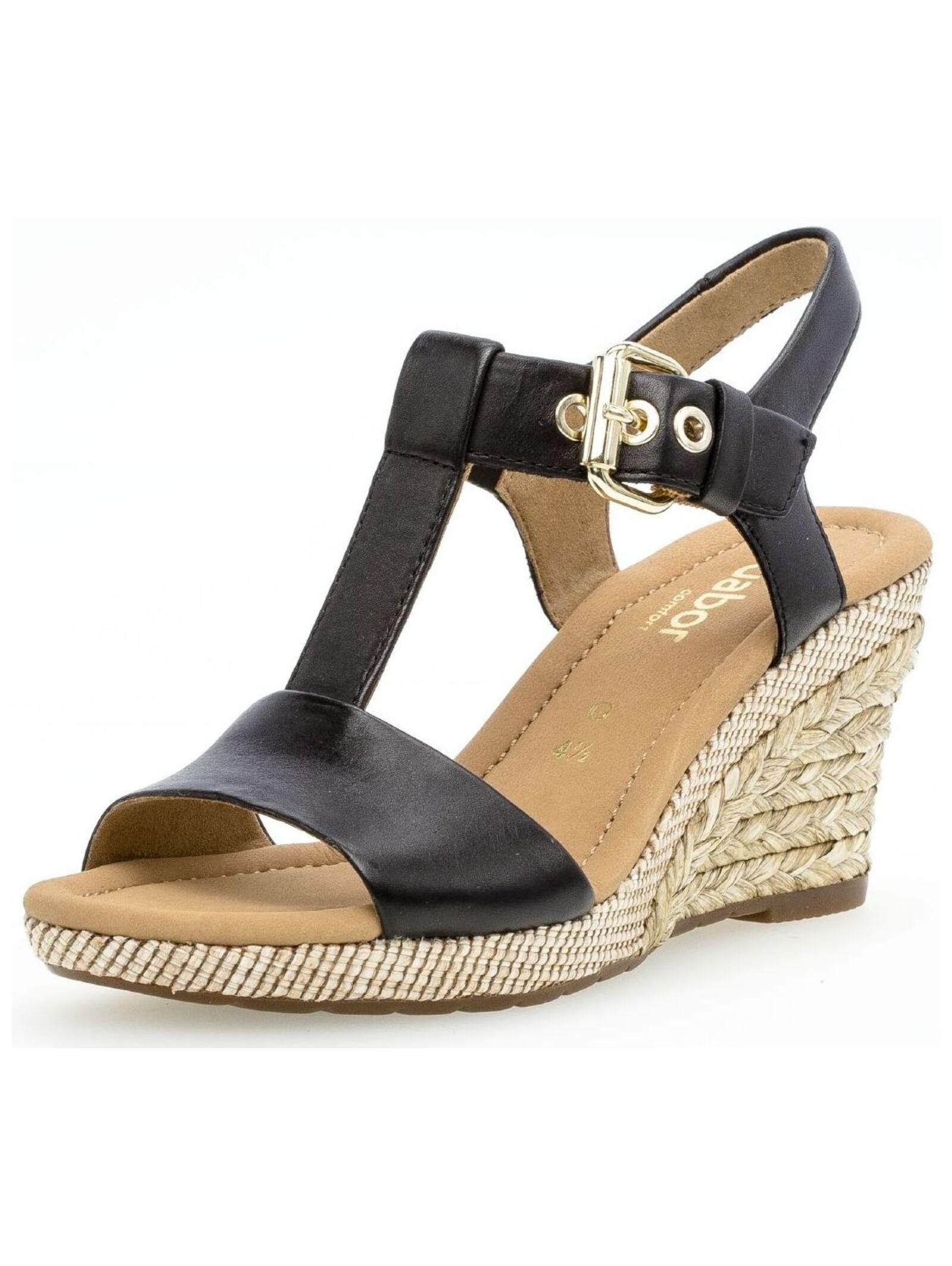 Image of Sandalen 42.024 Damen Schwarz 42