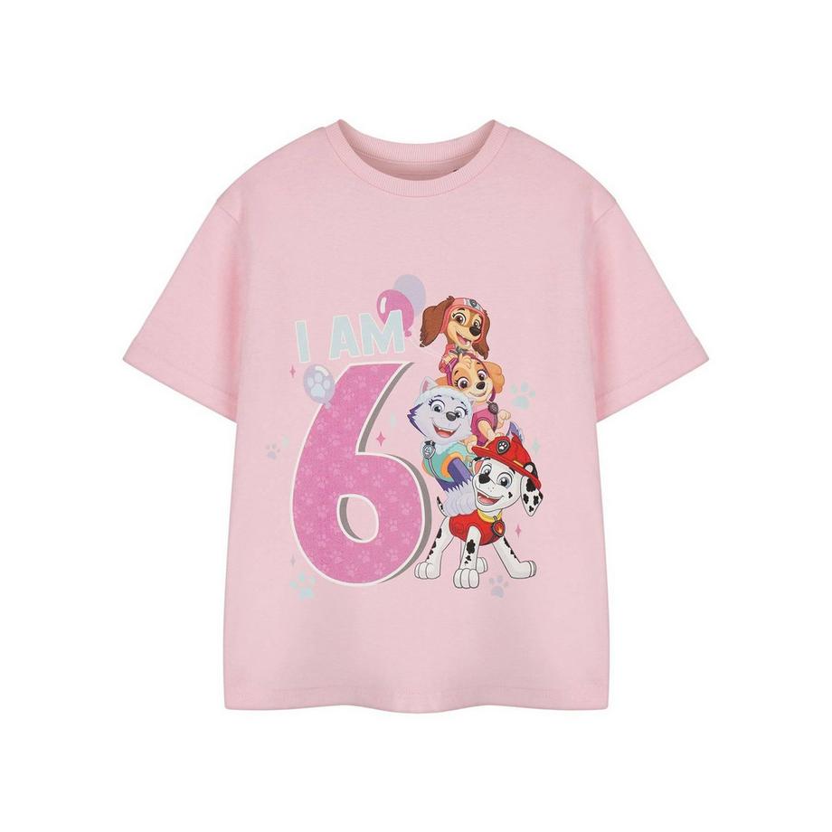 PAW PATROL  I Am 6 TShirt  kurzärmlig 