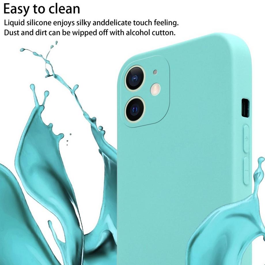 Cadorabo  Handy Kette für Apple iPhone 12 MINI Silikon Schutzhülle 