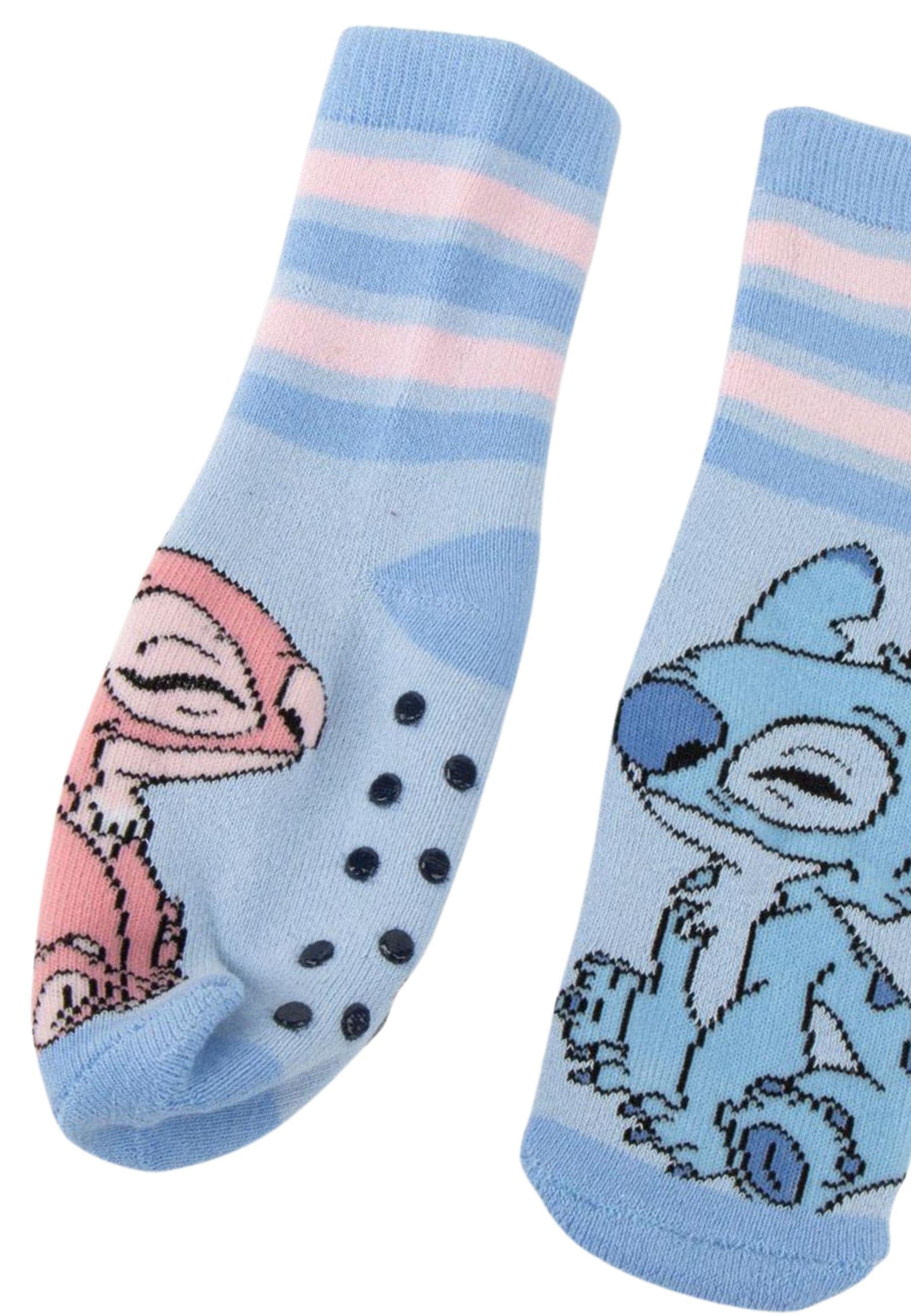 Disney  Chaussettes Antidérapantes Stitch 