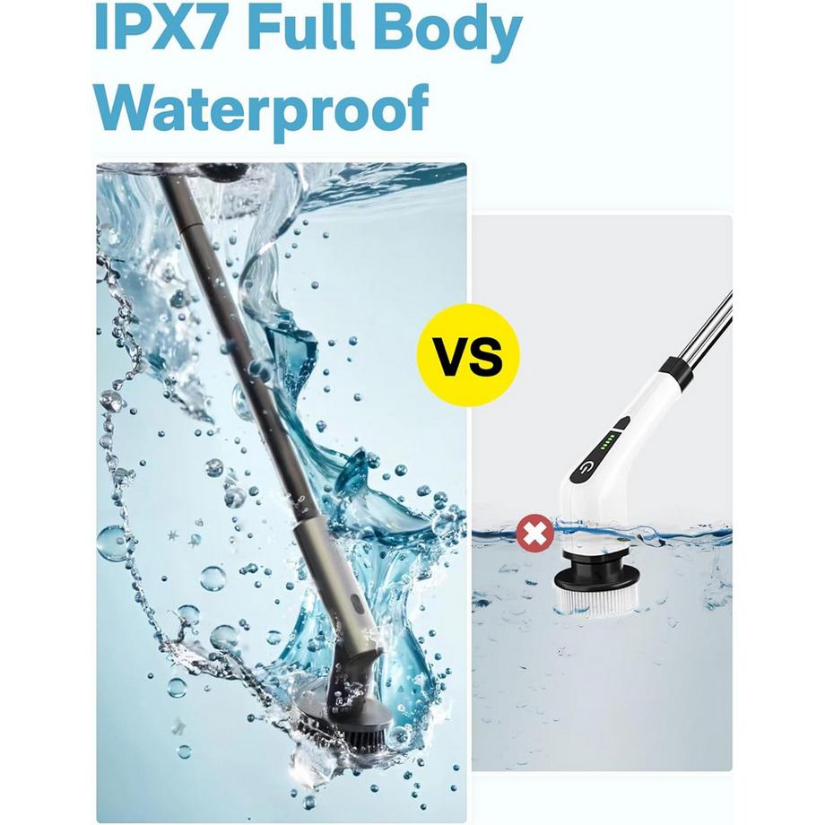 HOTO  Brosse rotative électrique QWQJS001 