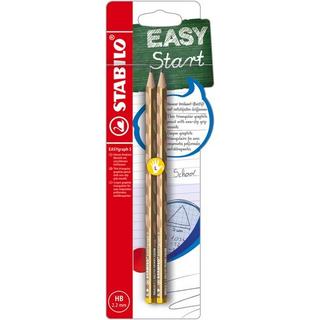 STABILO STABILO Bleistift EASYgraph S HB B-56636-5 gold, L 2 Stück  
