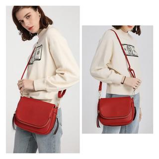 Only-bags.store Kleine Crossbody-Tasche, PU-Leder, über die Schulter, Crossbody-Handtaschen mit mehreren Taschen Kleine Crossbody-Tasche, PU-Leder, über die Schulter, Crossbody-Handtaschen mit mehreren Taschen 