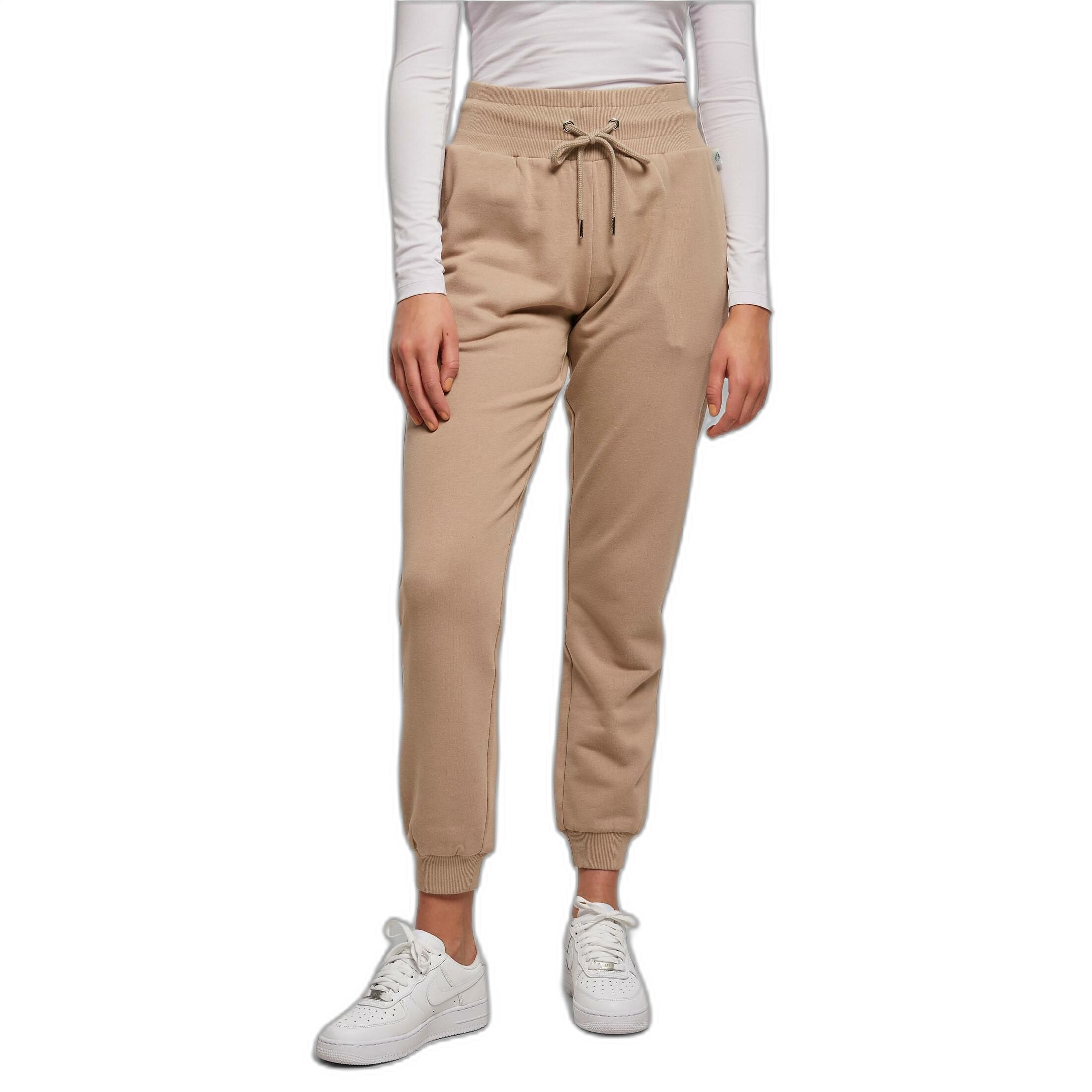 URBAN CLASSICS  jogginganzug mit hoher taille, damen organic gt 